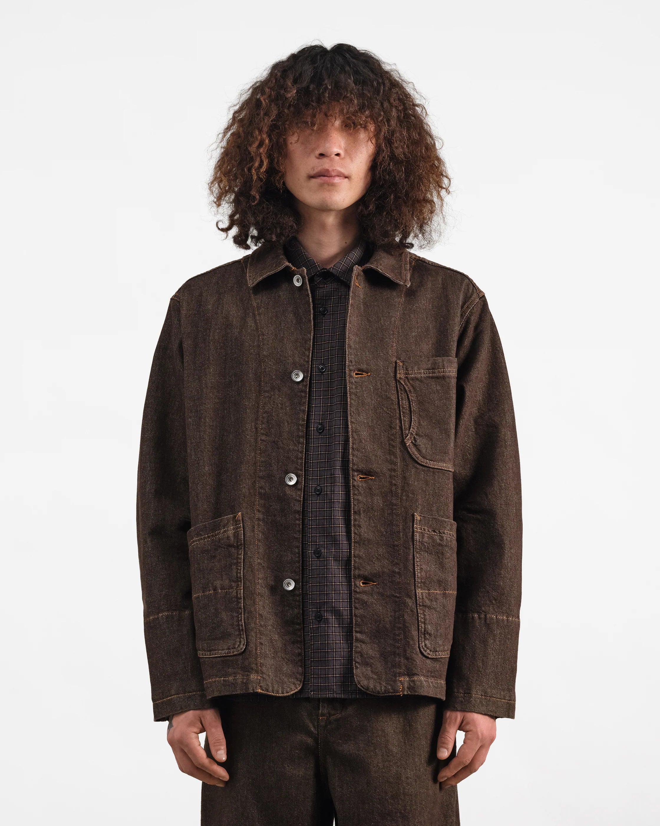 Construction Jacket - Brown