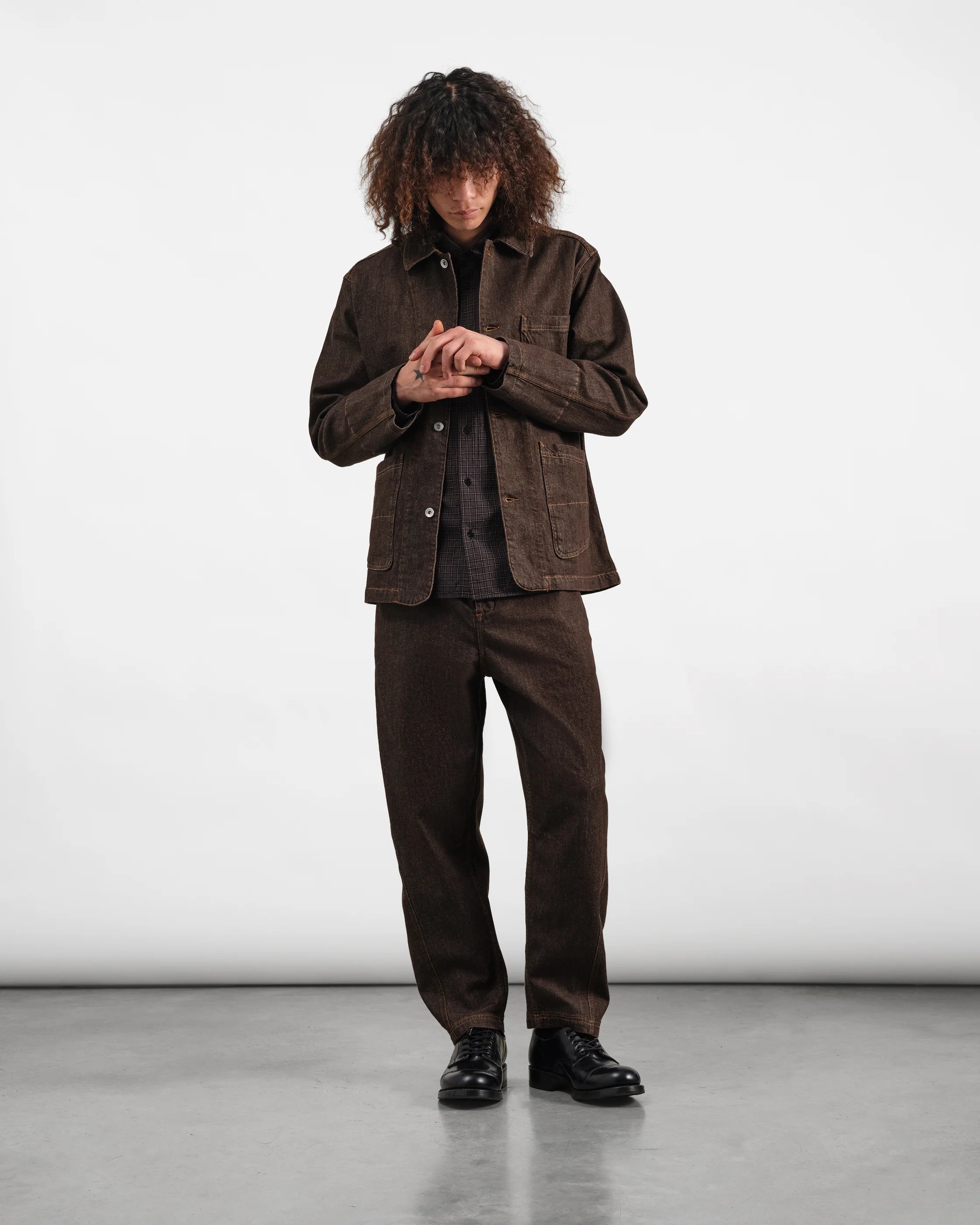 Construction Jacket - Brown