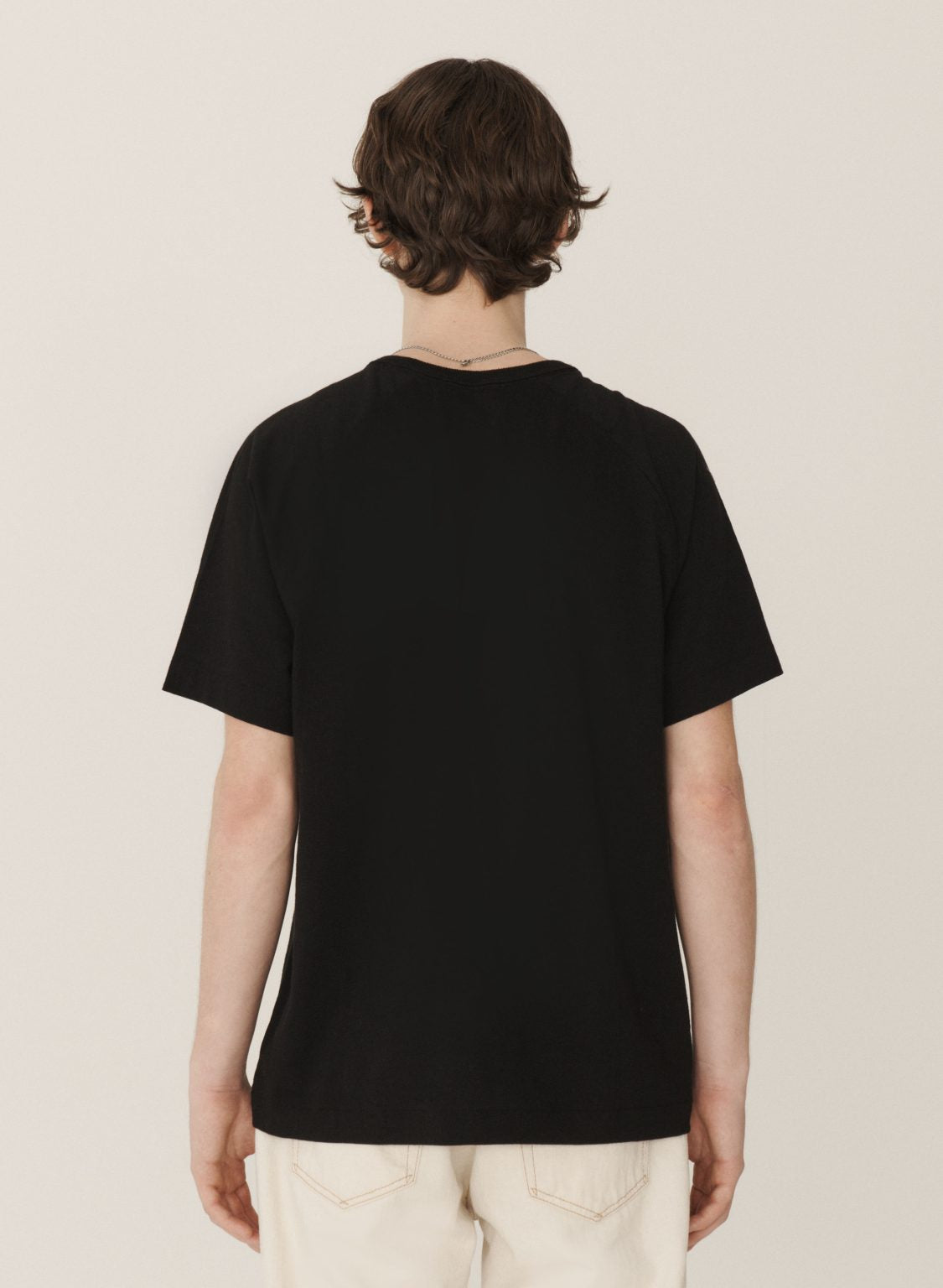 Television Raglan T-Shirt - Black
