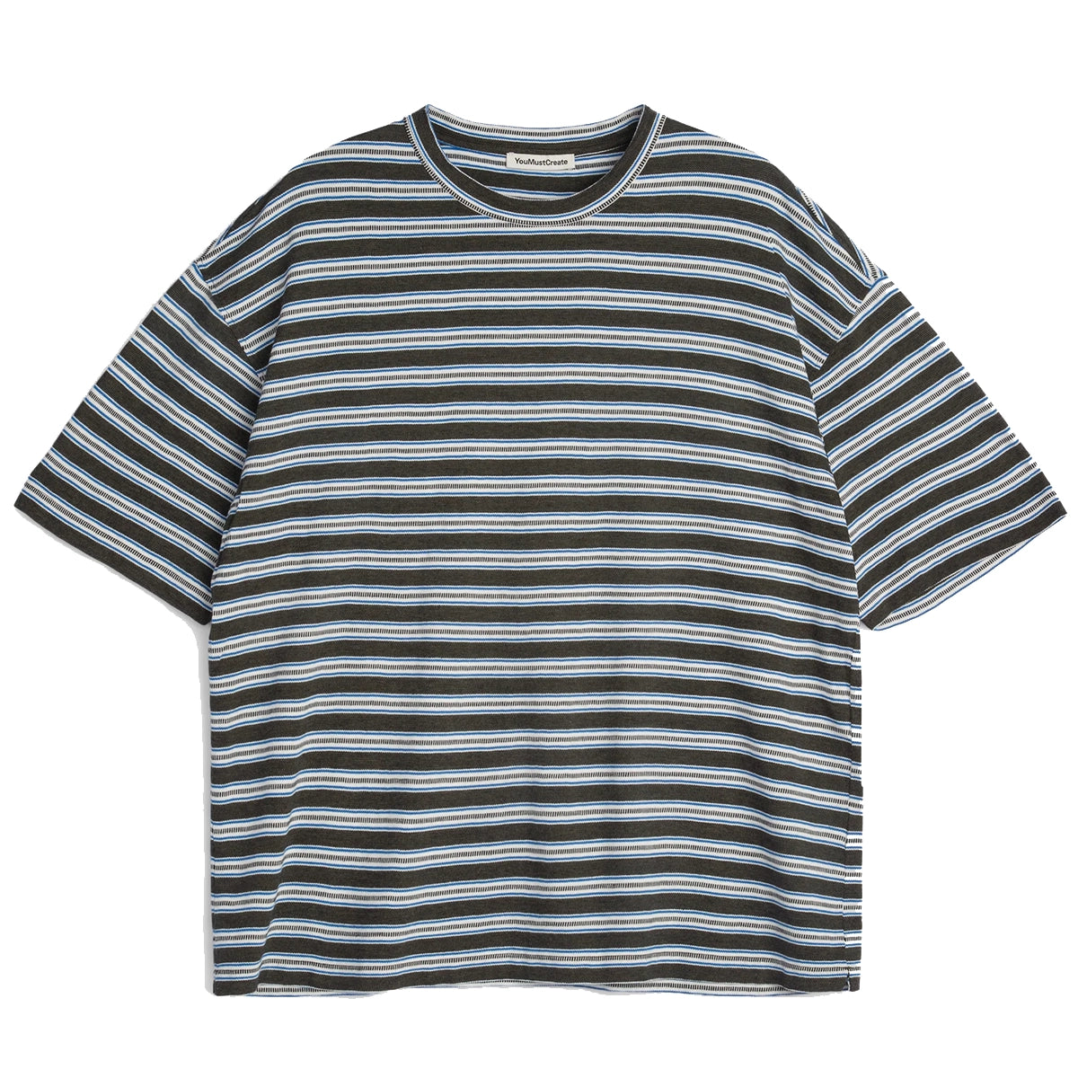 Triple T-Shirt - Dark Green Multi