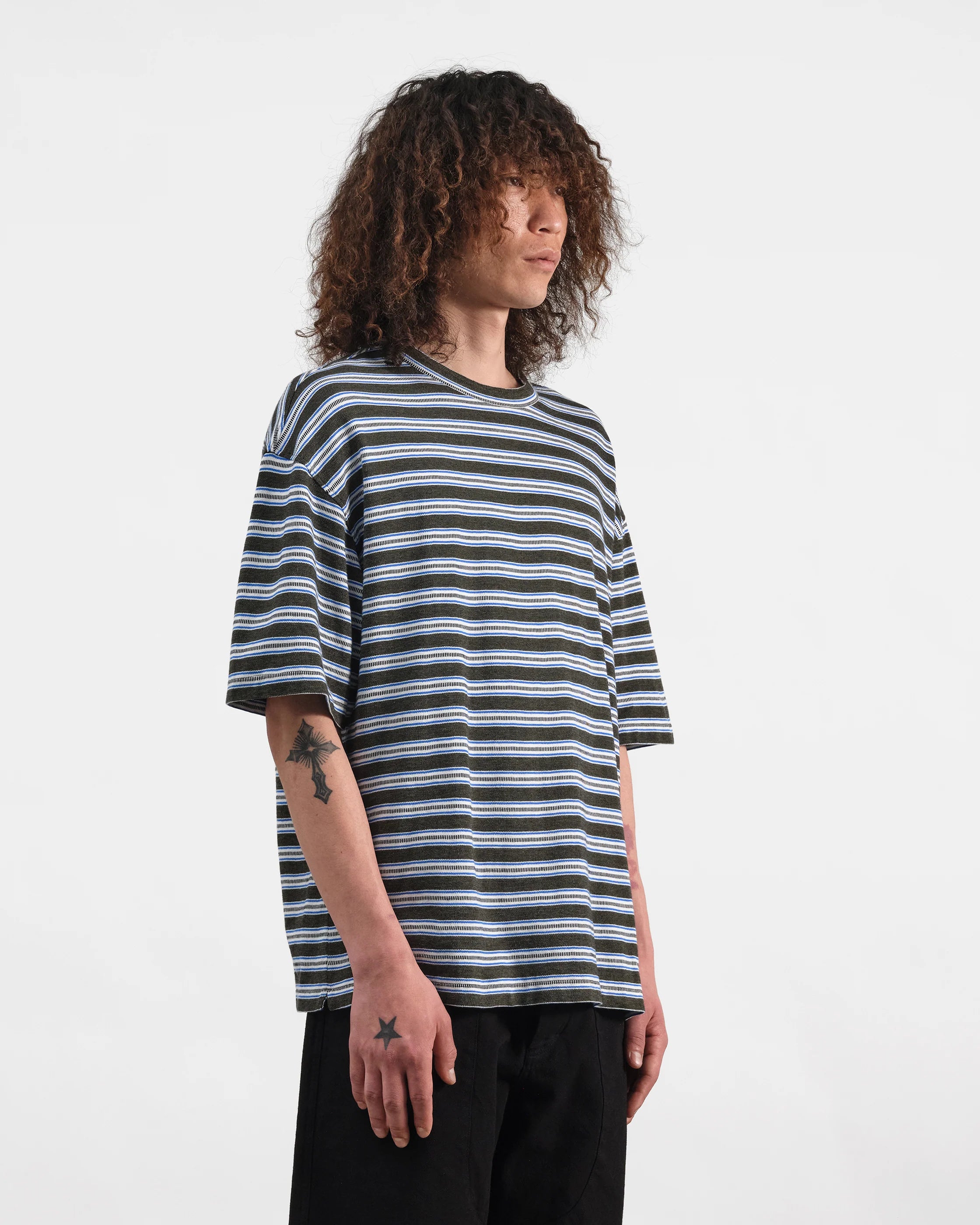 Triple T-Shirt - Dark Green Multi