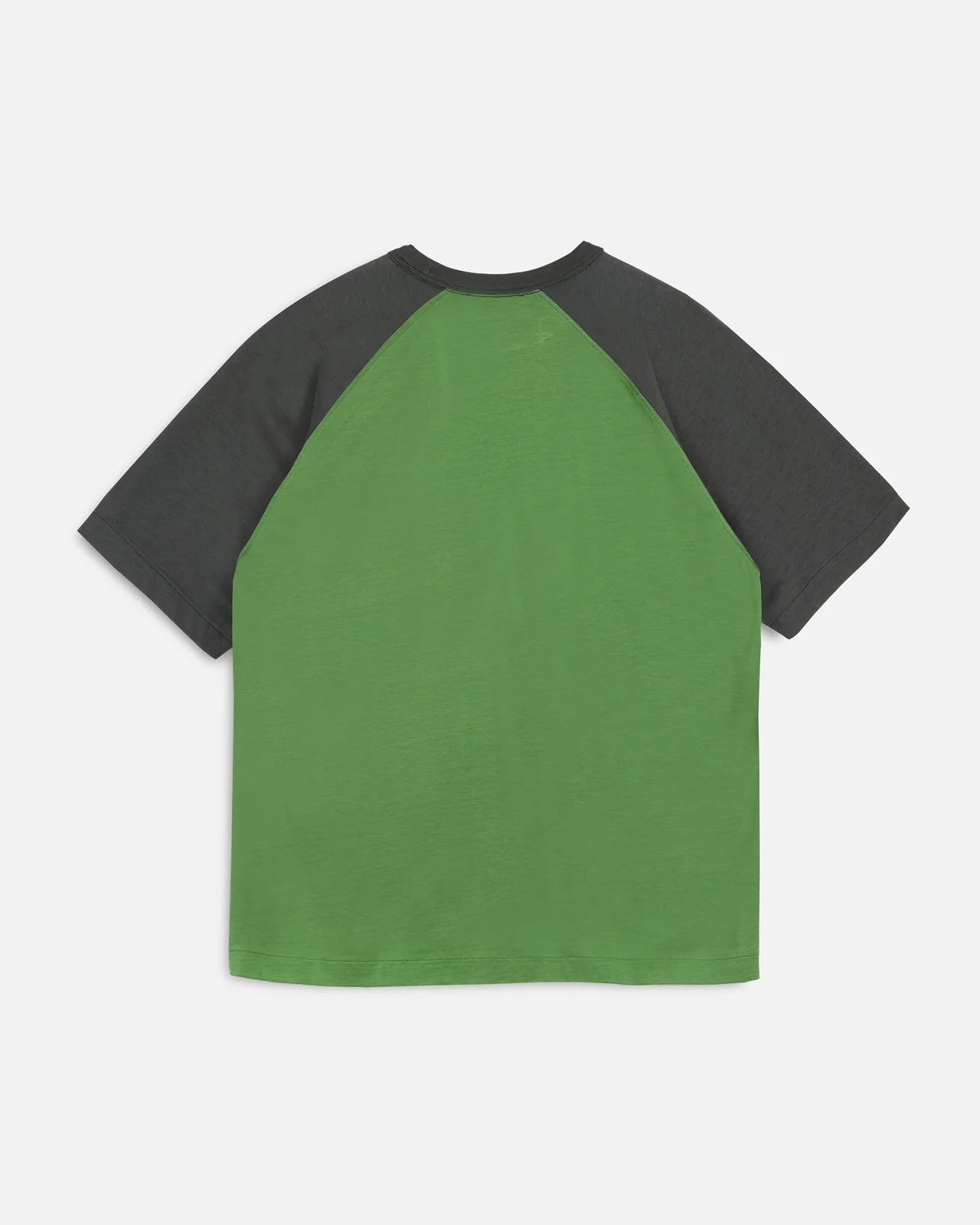 Triple Raglan T-Shirt - Grey/Green