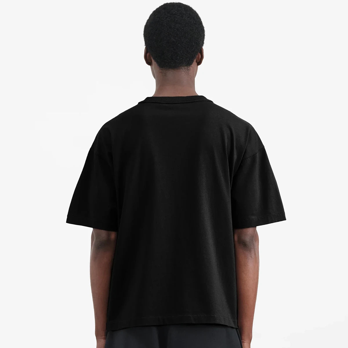 Triple Printed T-Shirt - Black