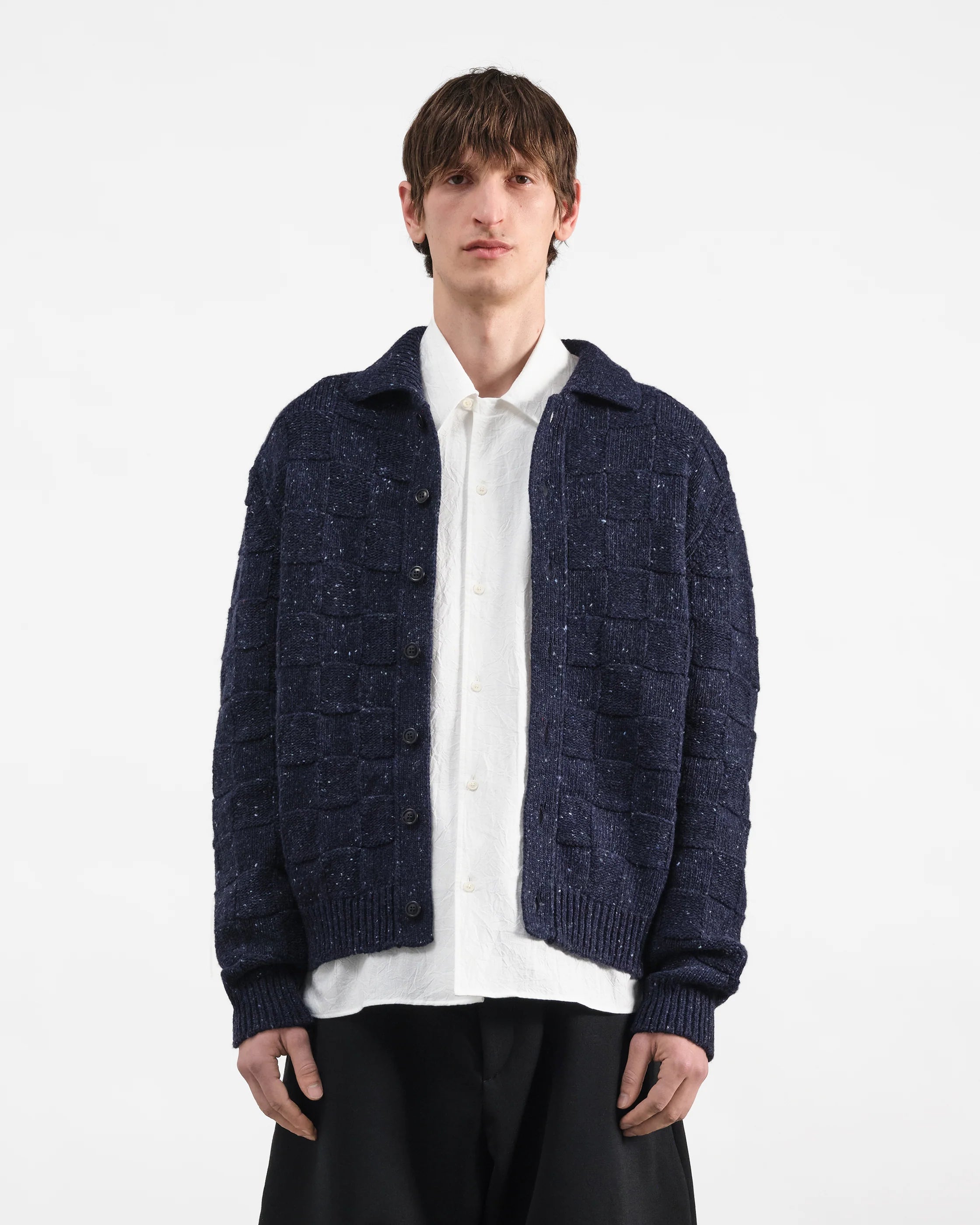 Rat Pack Cardigan - Navy