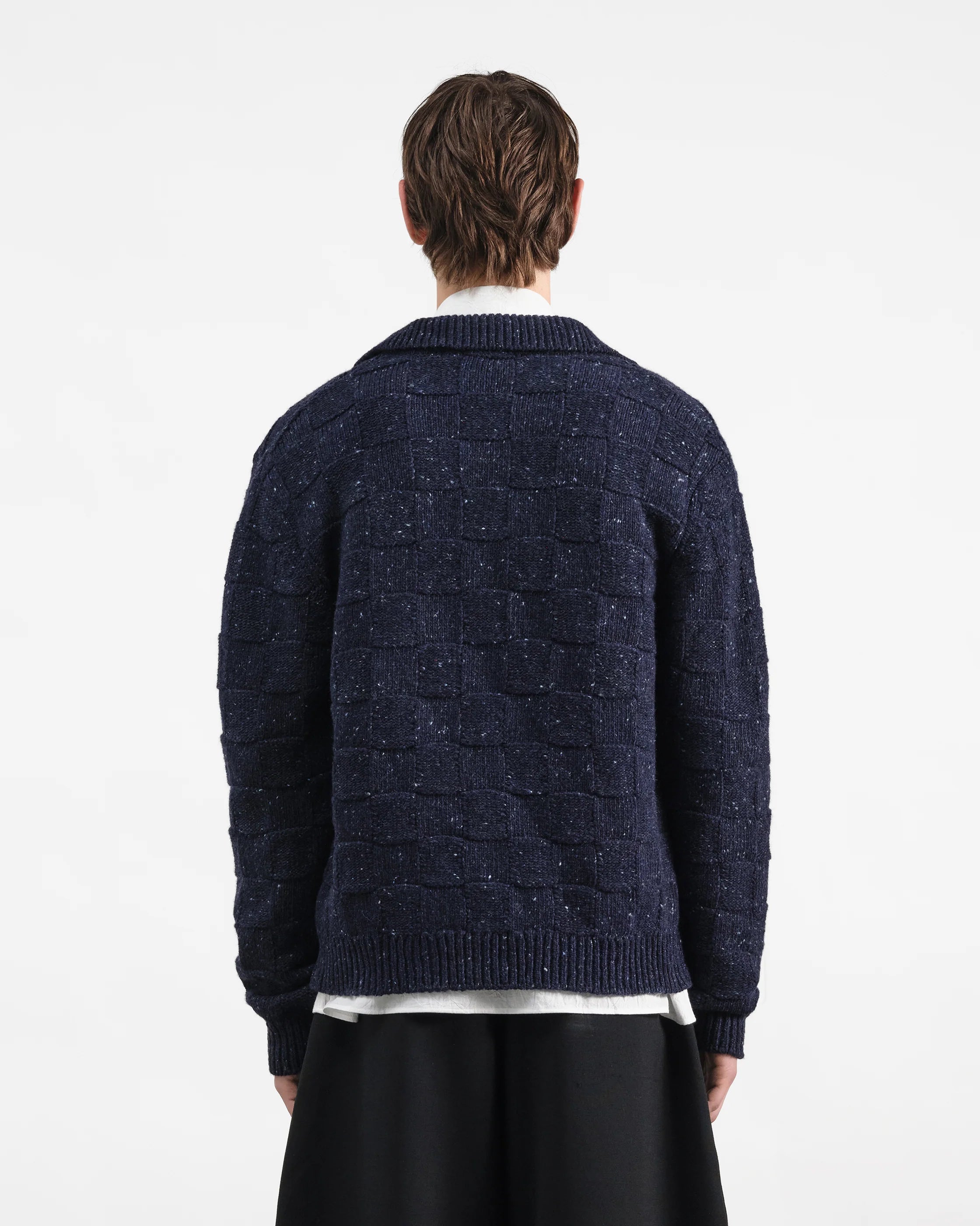 Rat Pack Cardigan - Navy
