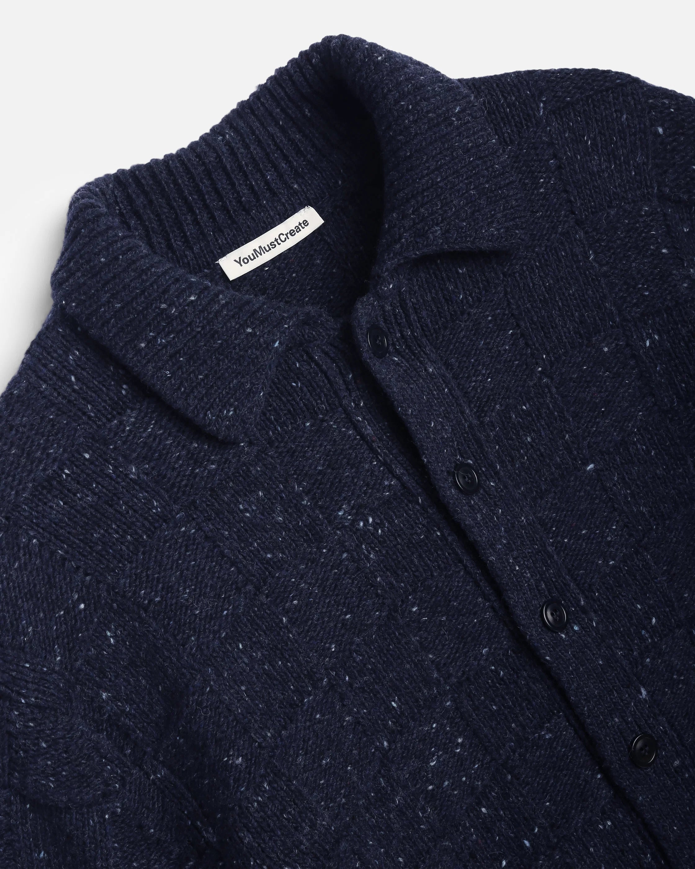 Rat Pack Cardigan - Navy