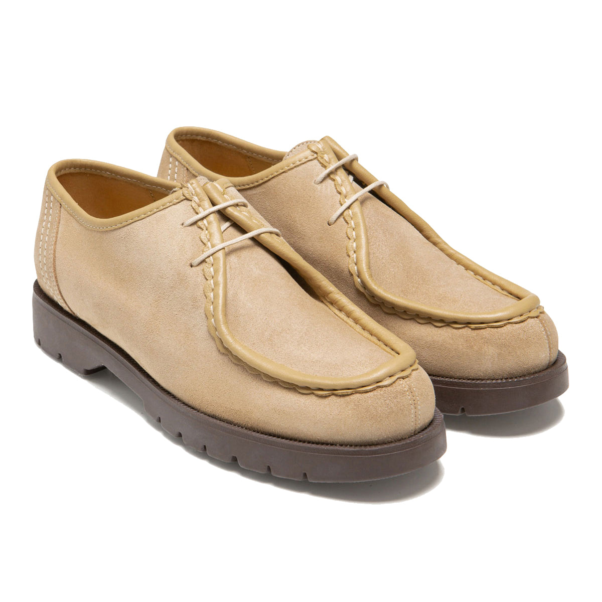 Padror Tyrolean Suede Shoe - Beige