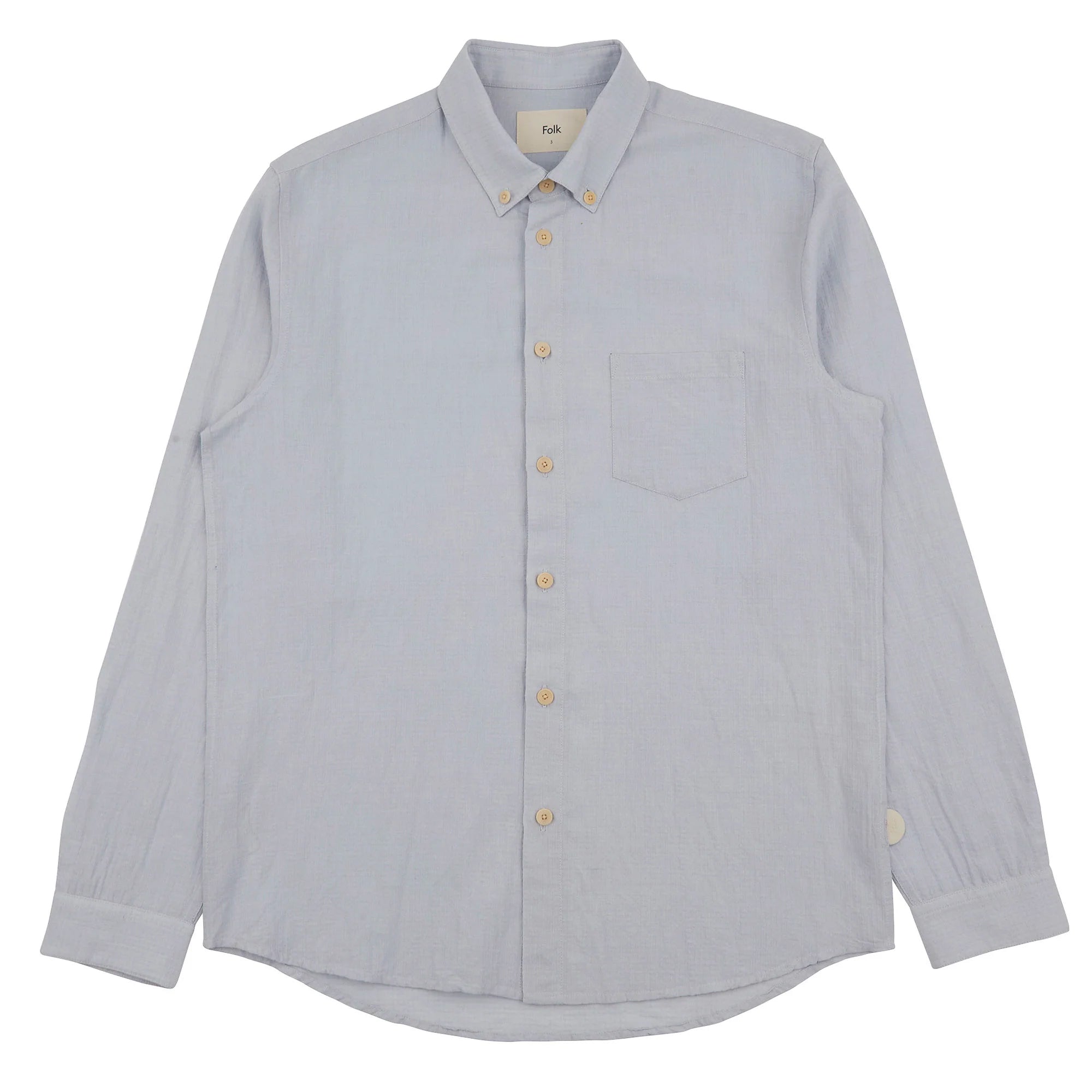 Relaxed Fit Shirt - Mist Linen Grid