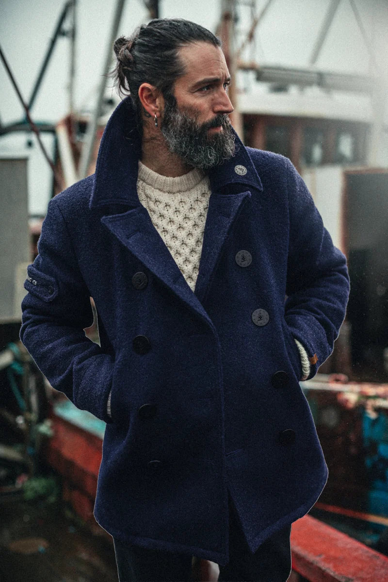 Boardwalk Peacoat - Navy