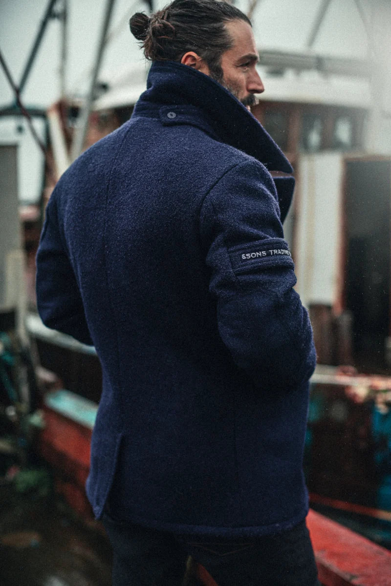 Boardwalk Peacoat - Navy