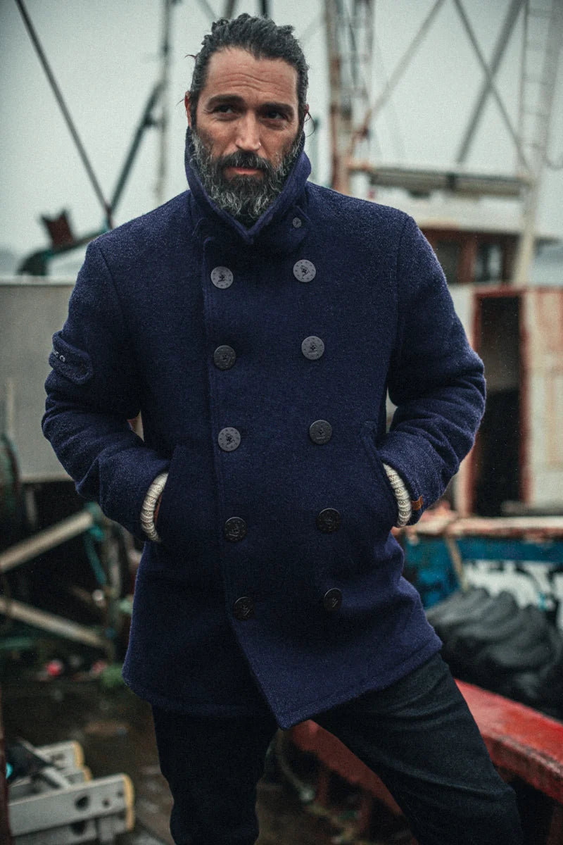 Boardwalk Peacoat - Navy