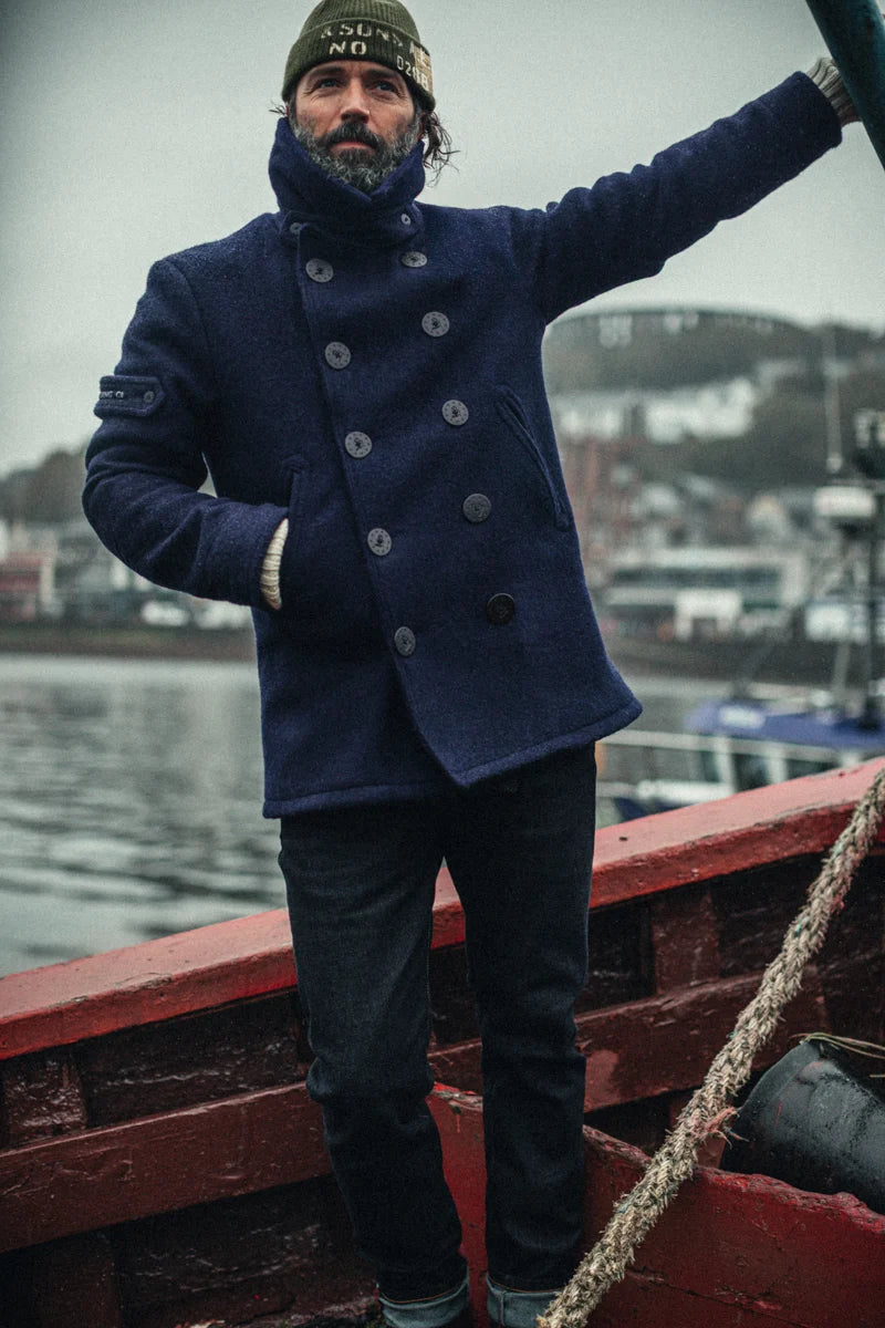 Boardwalk Peacoat - Navy