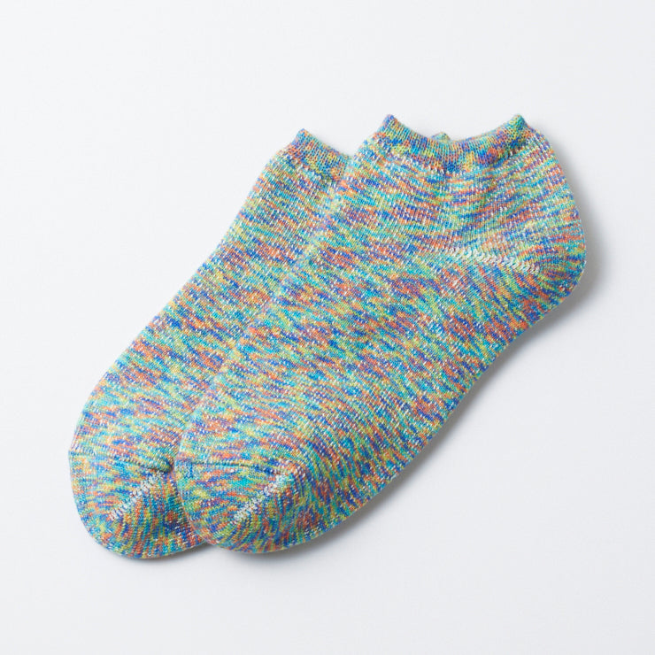 Washi Pile Short Socks - Bloom