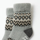 Comfy Room Socks "Nordic" - Gray