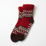 Comfy Room Socks "Nordic" - Red