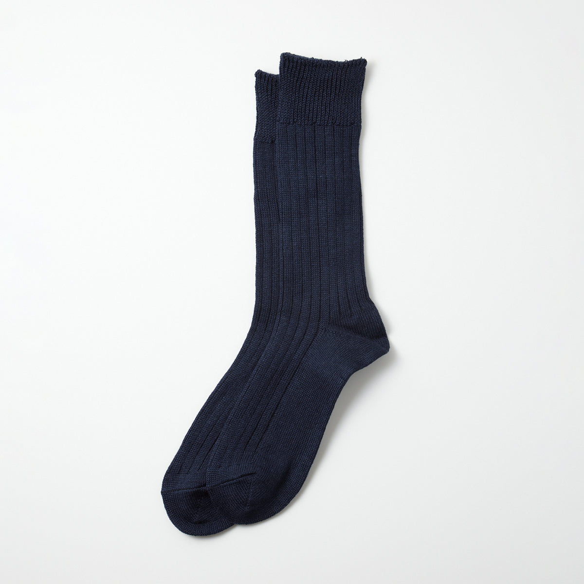 Linen Cotton Sock - Navy