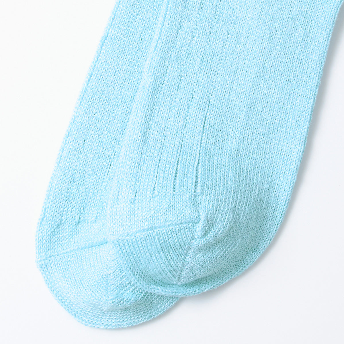 Linen Cotton Sock - Sky Blue