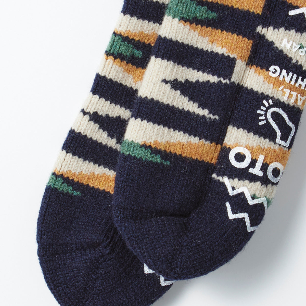 Merino Lambswool Comfy Room Sock - Navy