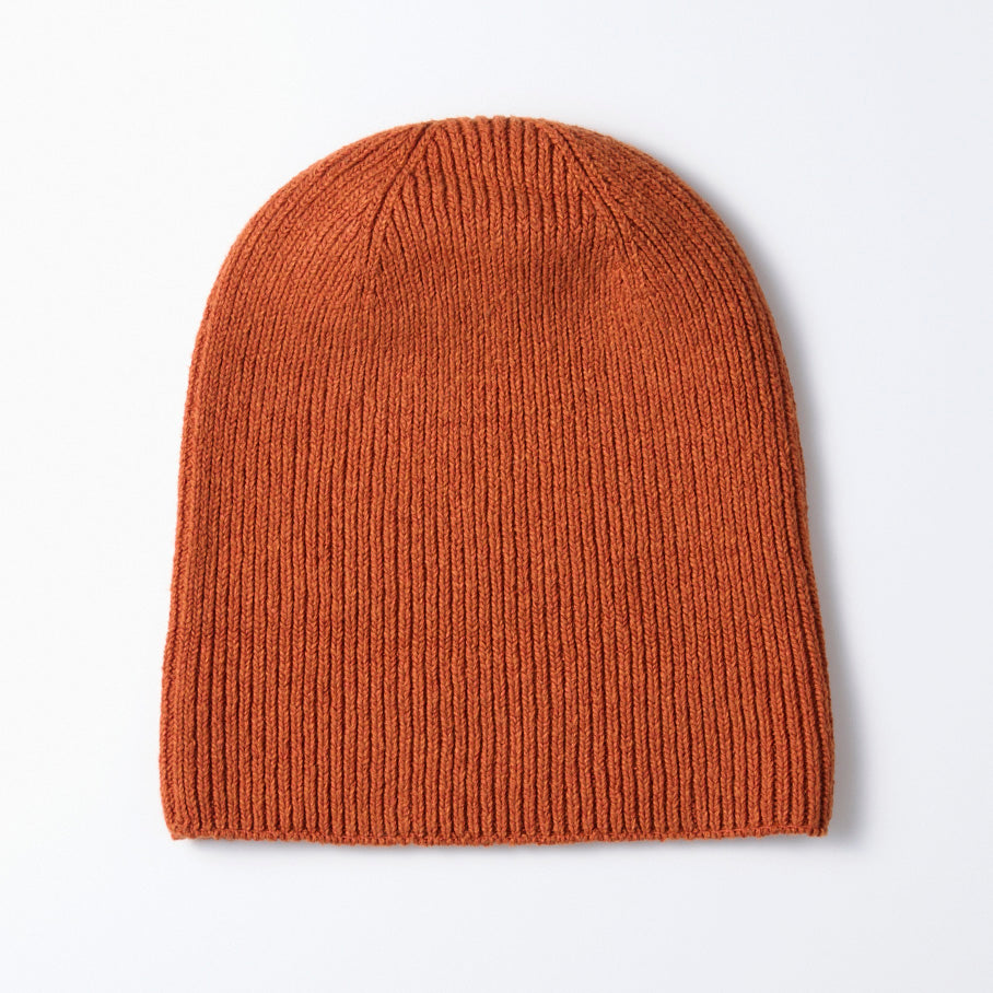 Washi/Recycled Beanie - D.Orange