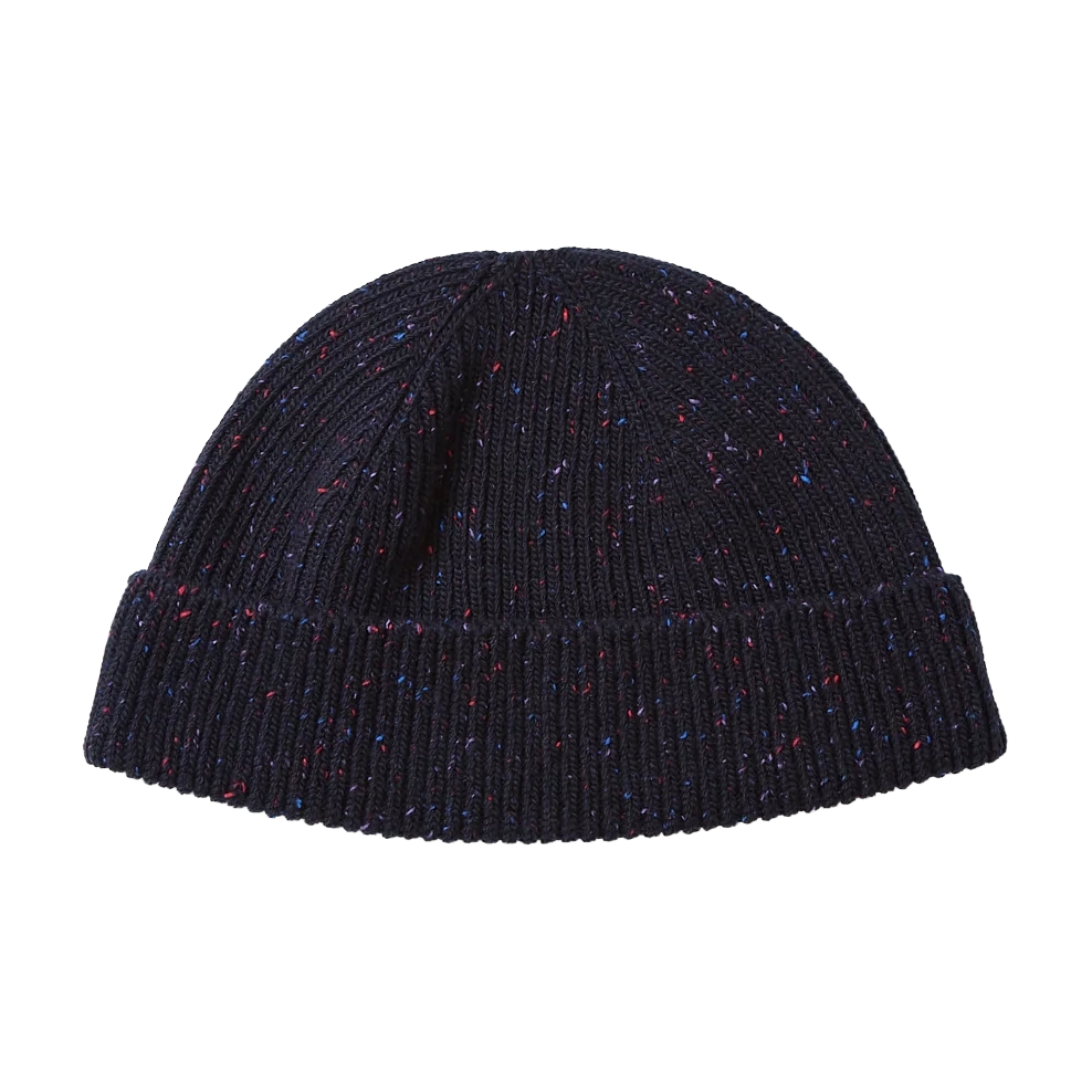 Nep Wool Seamless Beanie - Navy