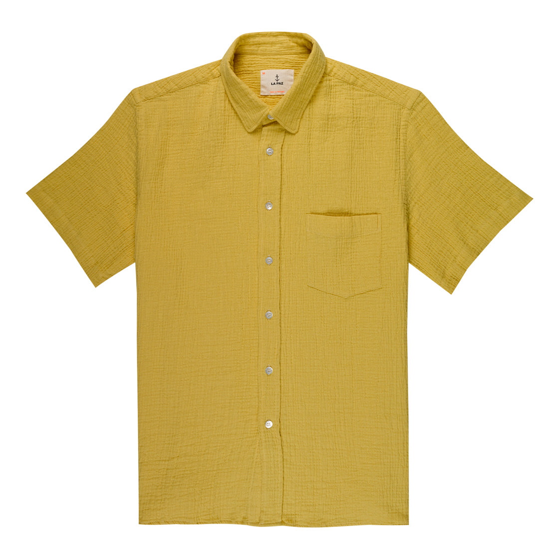 Ribeiro Chest Pocket Shirt - Yellow