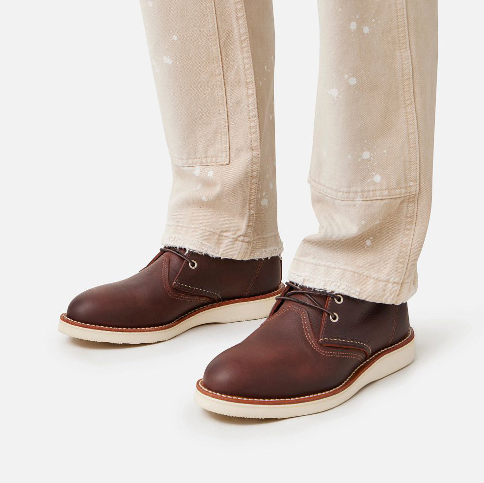 Red wing work leather on sale derby