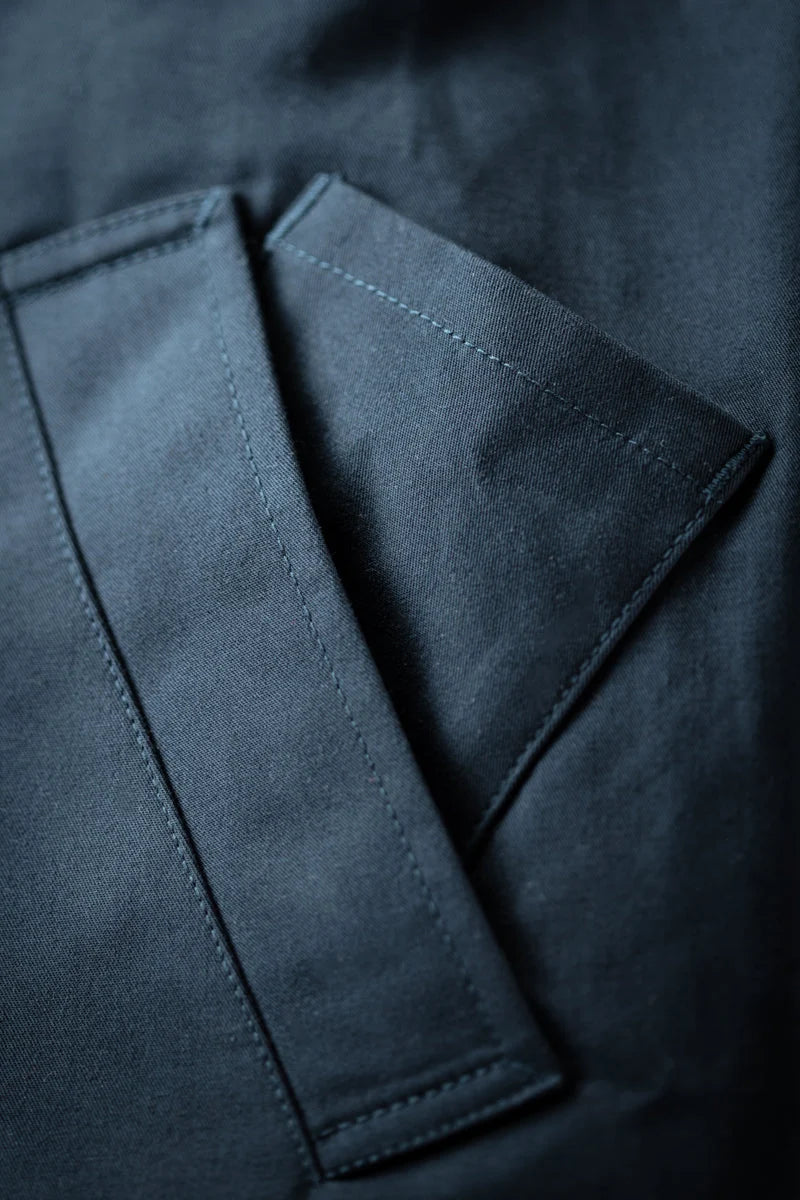 &Sons Woodward Raincoat - Navy
