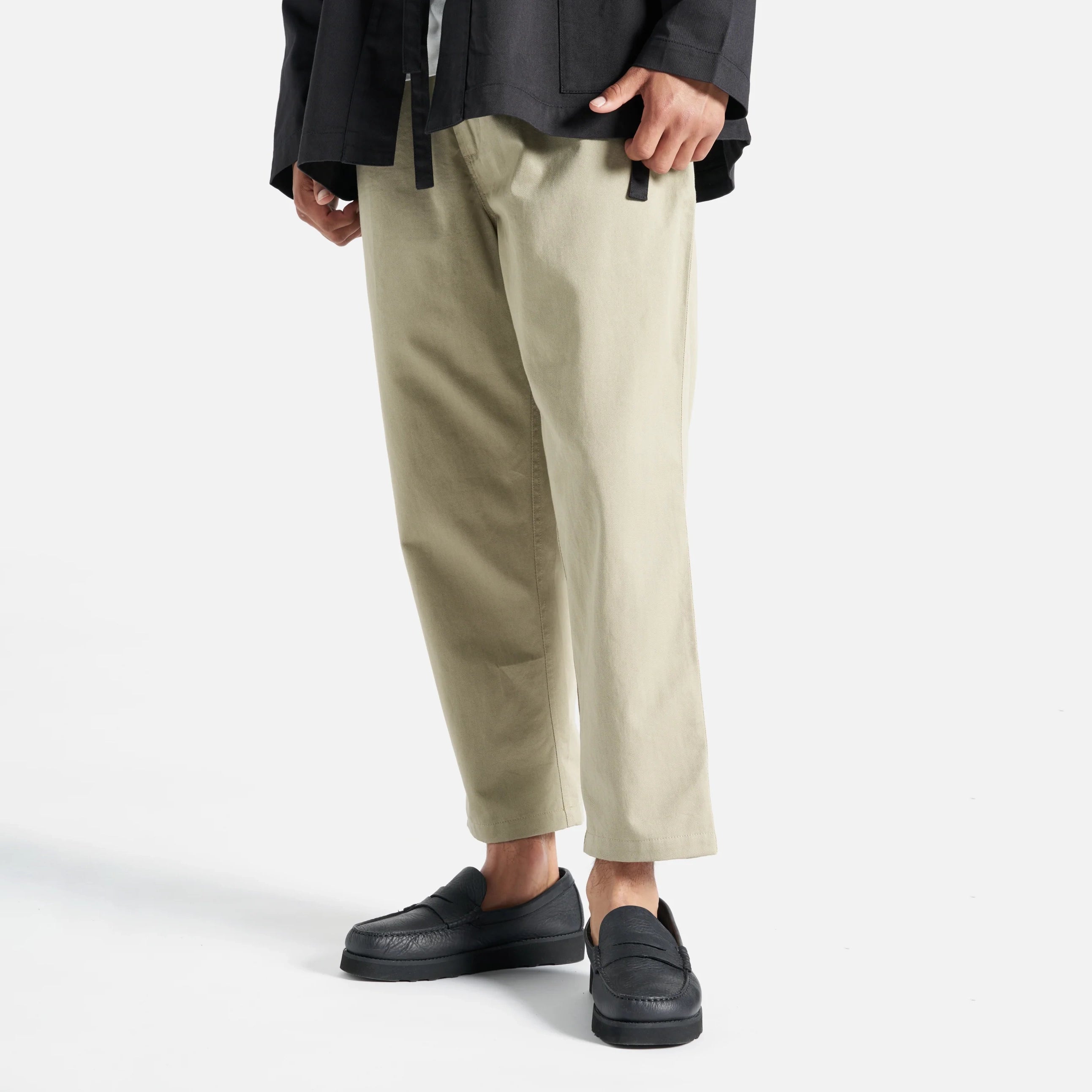 Hi Water Trouser - Stone Twill