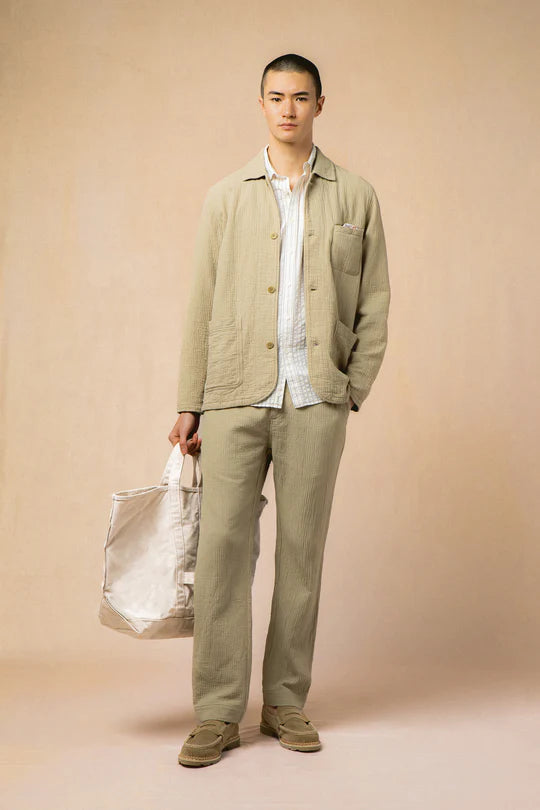 Huntly Jacket - Khaki Matchstick