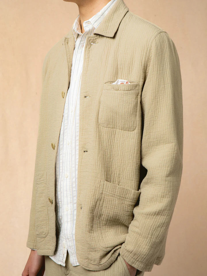 Huntly Jacket - Khaki Matchstick