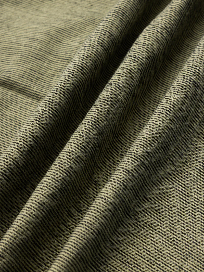 Raeburn Button Down Shirt - Green Linen Blend