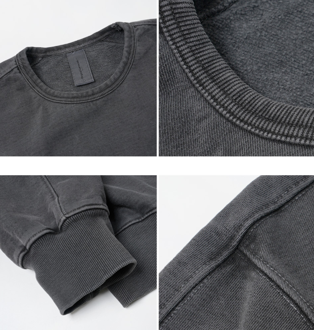 OG Pigment-Dyed Sweatshirt 003 - Charcoal