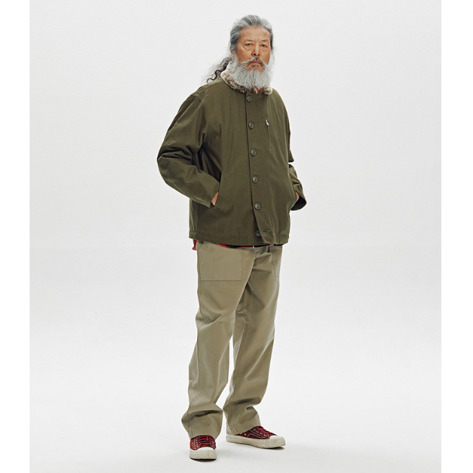 Edgar N1 Deck Jacket - Olive