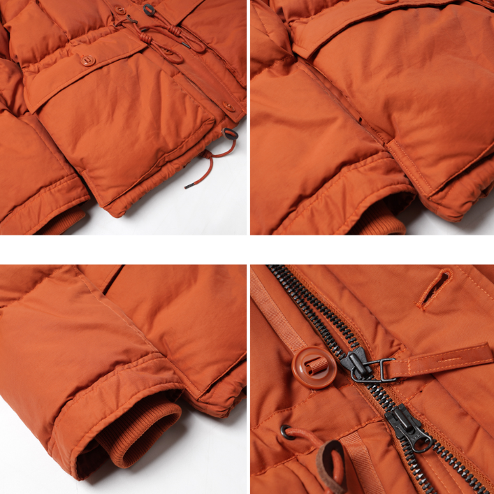 Karakoram Down Parka Jacket - Orange