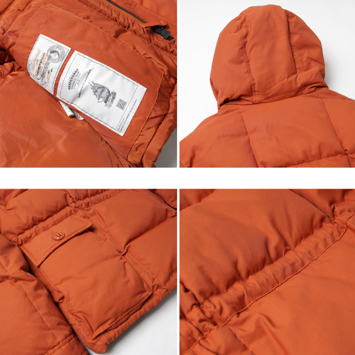 Karakoram Down Parka Jacket - Orange