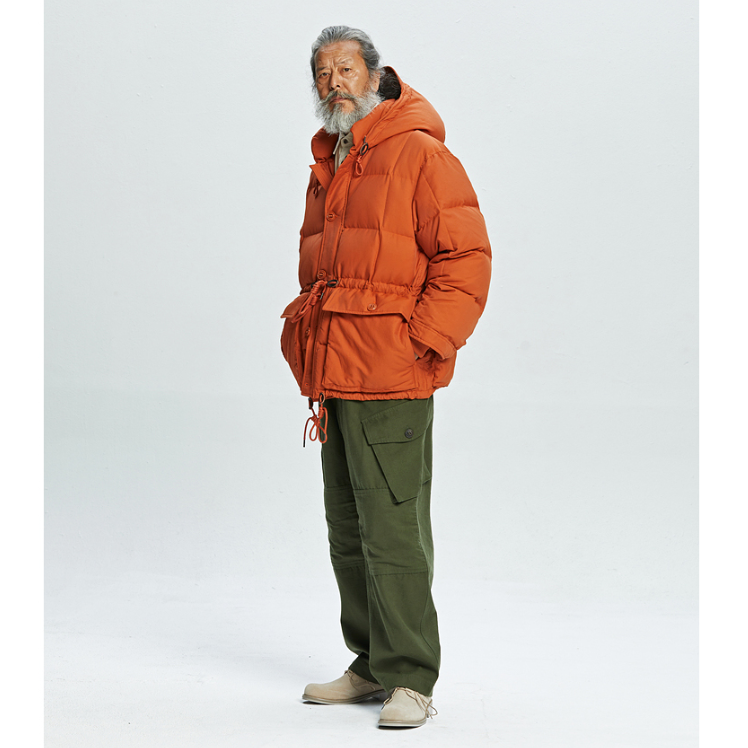 Karakoram Down Parka Jacket - Orange