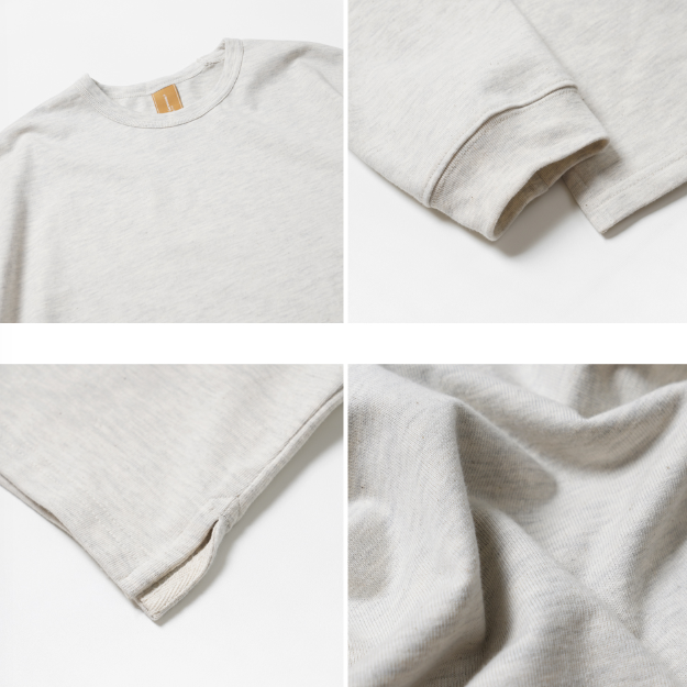 OG Double Rib L/S Tee - Oatmeal