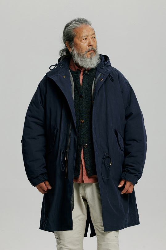 Vincent M1965 Fishtail 2-in-1 Parka 004 - Navy