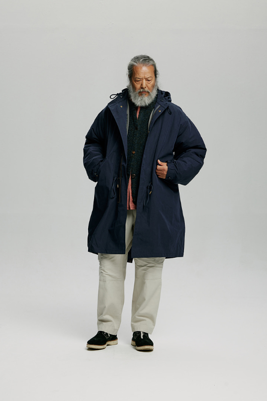 Vincent M1965 Fishtail 2-in-1 Parka 004 - Navy