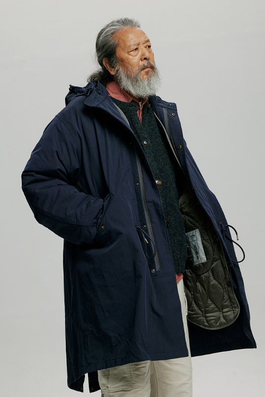 Vincent M1965 Fishtail 2-in-1 Parka 004 - Navy