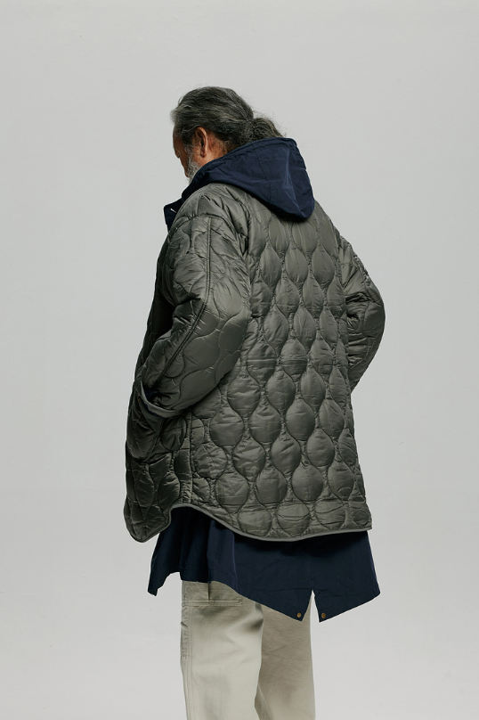 Vincent M1965 Fishtail 2-in-1 Parka 004 - Navy
