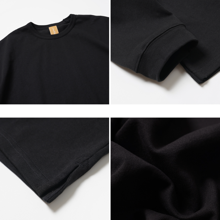 OG Double Rib L/S Tee - Black