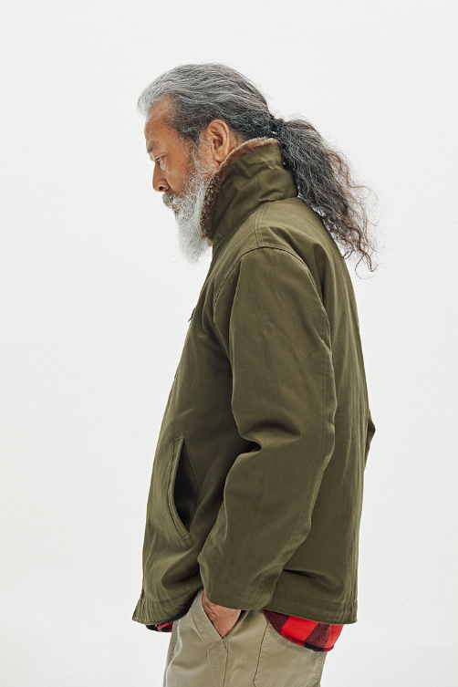 Edgar N-1 Deck Jacket - Olive