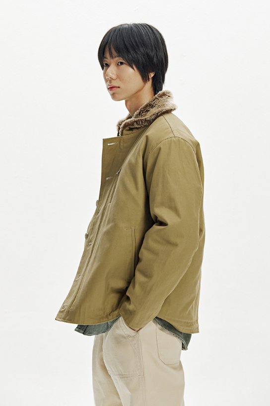 Edgar N-1 Deck Jacket - Beige