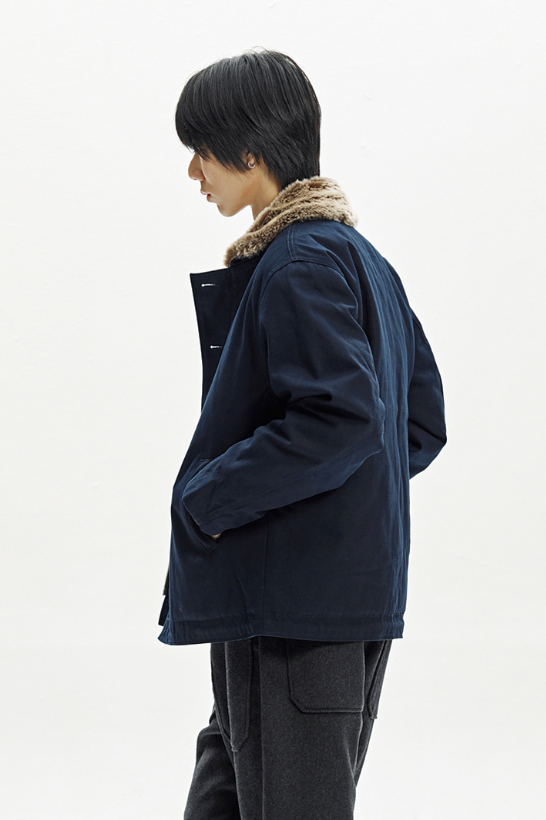 Edgar N-1 Deck Jacket - Navy