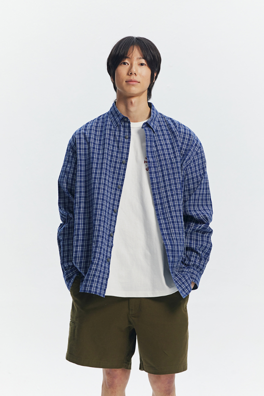 Washed Officer Chino Shorts - Olive