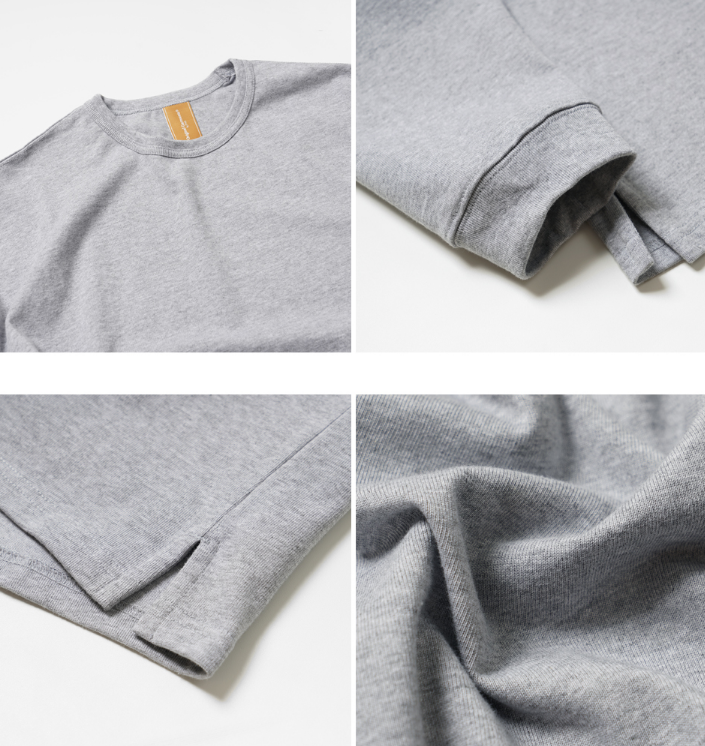 OG Double Rib L/S T-Shirt - Grey