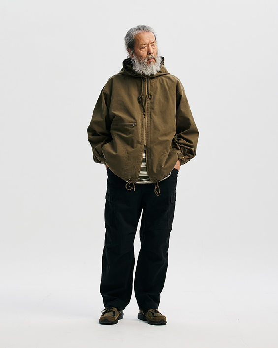 Sailing Hooded Parka - Olive