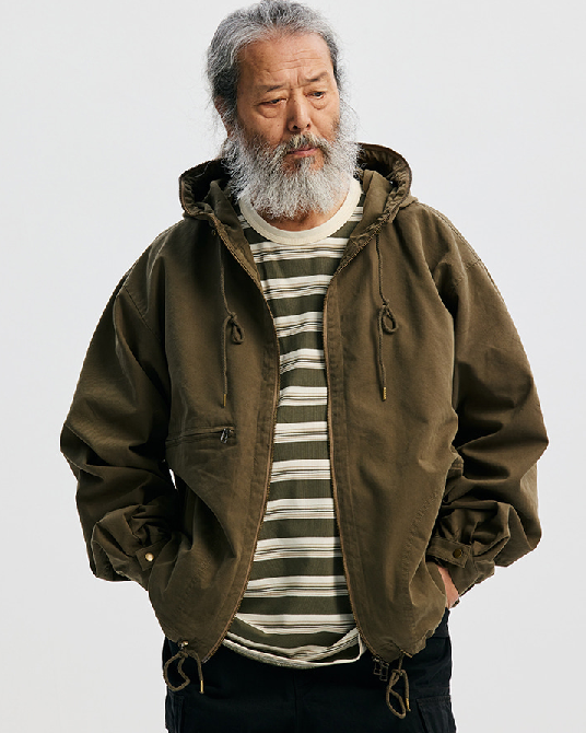 Sailing Hooded Parka - Olive