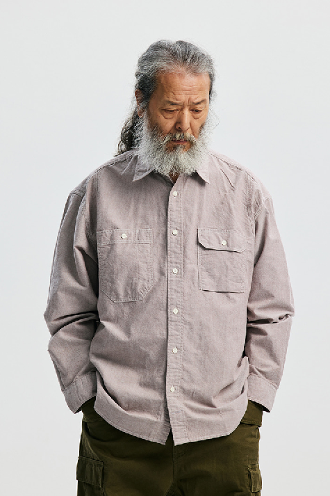 1920s Oxford Work Shirt - Brown